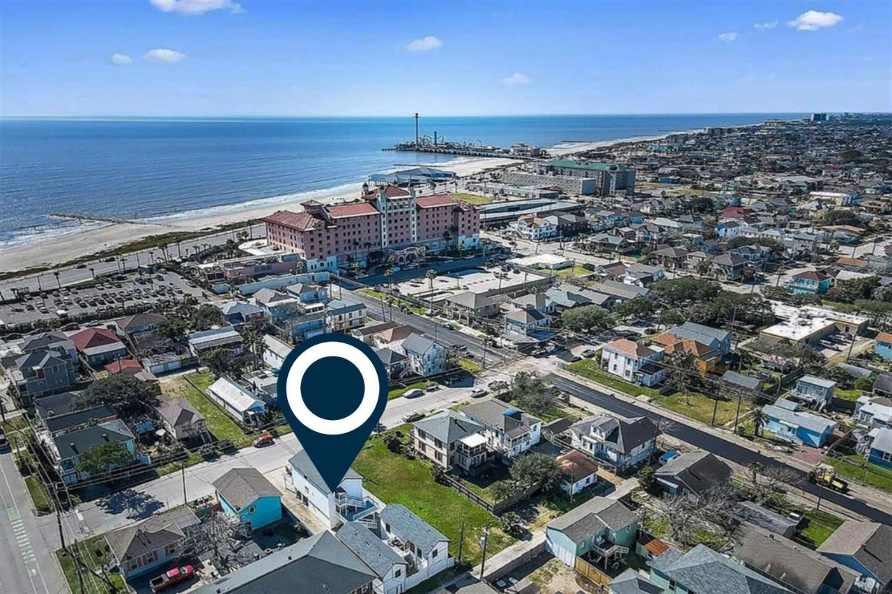 Soleil House - Unit B Villa Galveston Eksteriør billede